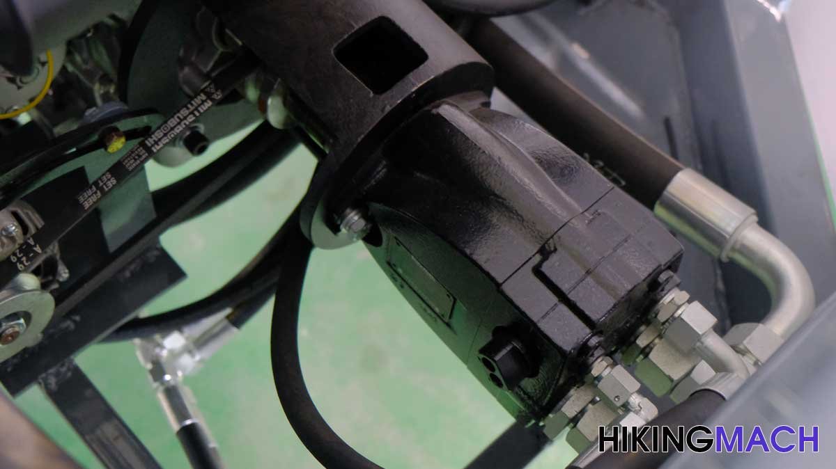 By adopting German imported Rexroth hydraulic system, the machine is more stable and durable. Hydraulic system is fully electronic controlled, which makes machine operation more convenient and accurate.