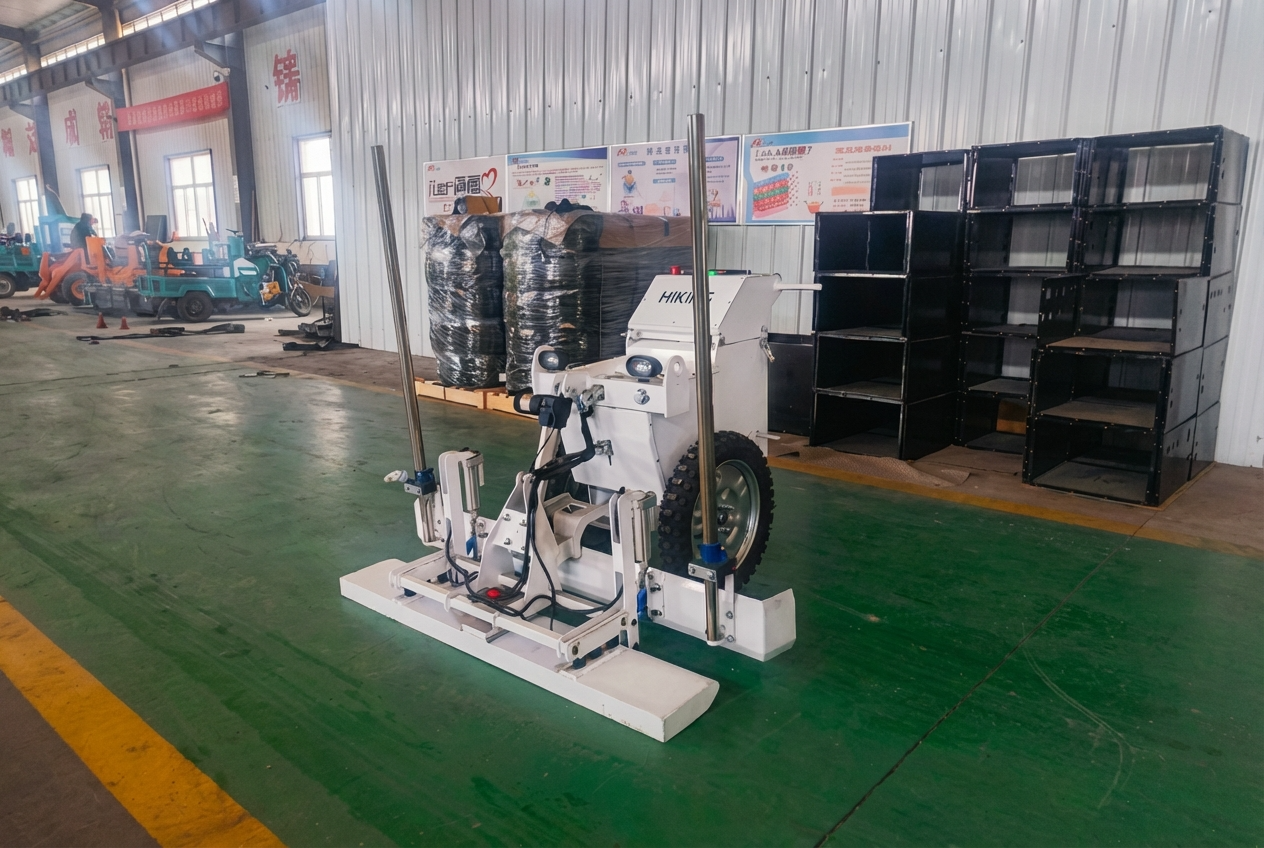 Compact and lightweight design with dimensions of 130×130×130mm and weighing only 130kg, ideal for indoor concrete floor leveling applications.