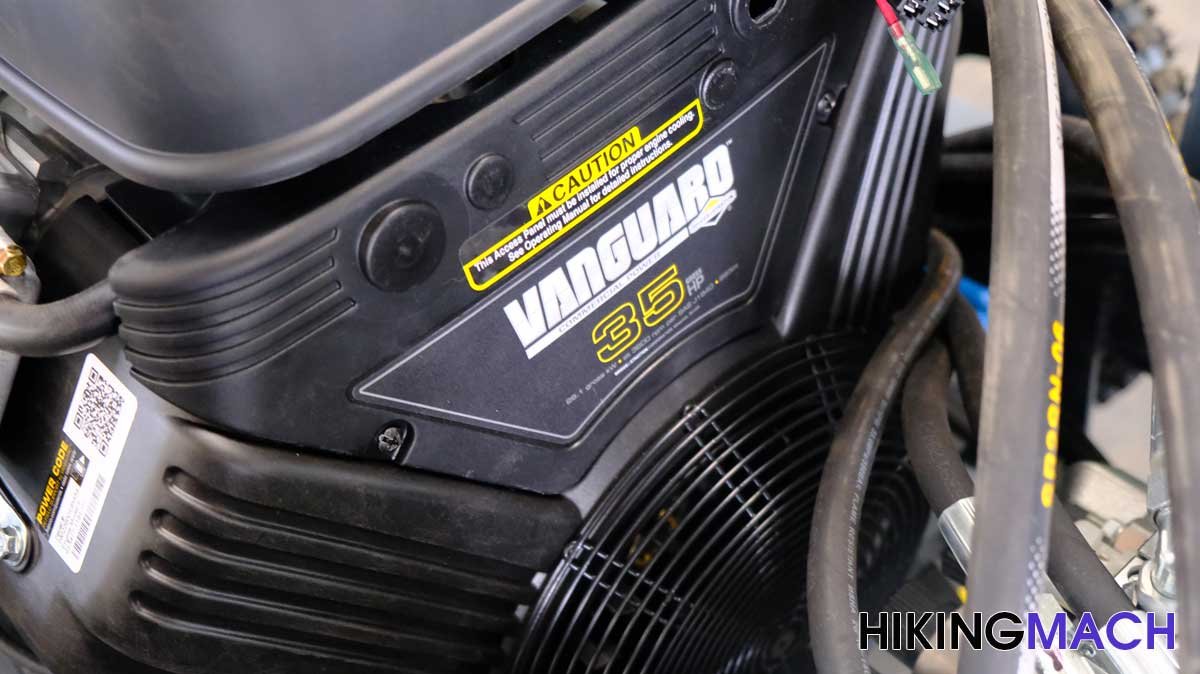 Equipped with 35hp high-powered Bailiton engine, the machine has great power.