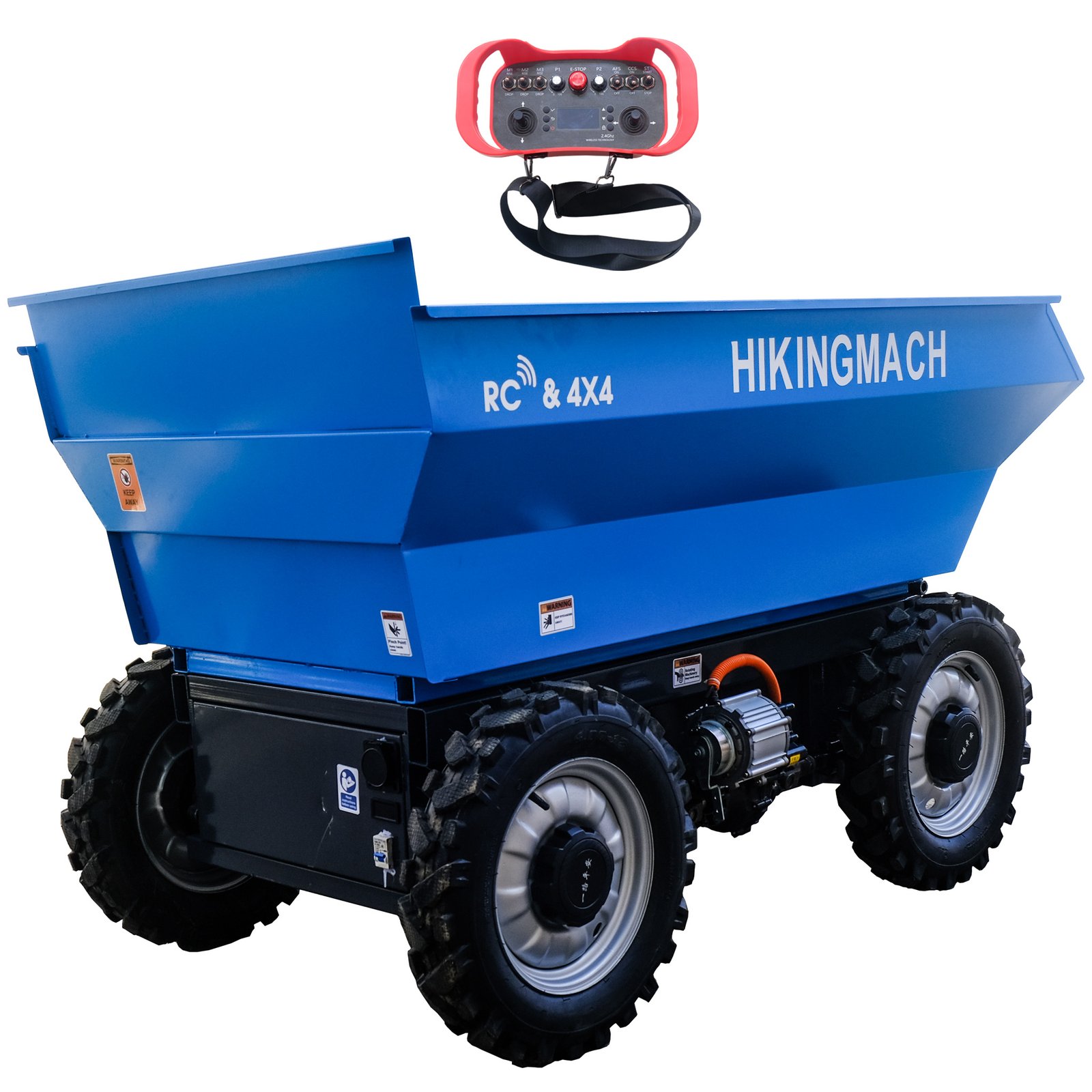 HKPB360N Battery Powered Wheelbarrow (4WD/Remote/10Cu. Ft.) - Image 4