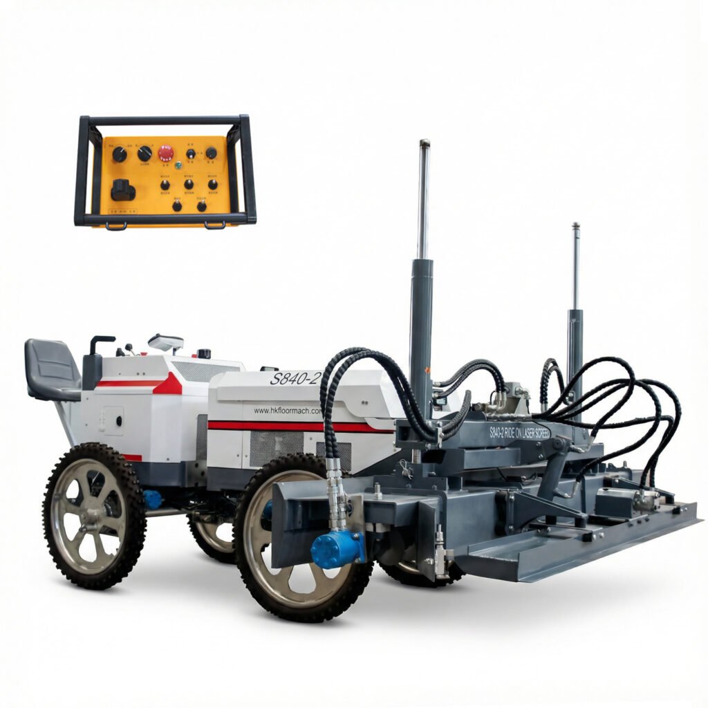 S840-2 REMOTE CONTROL CONCRETE LASER SCREED