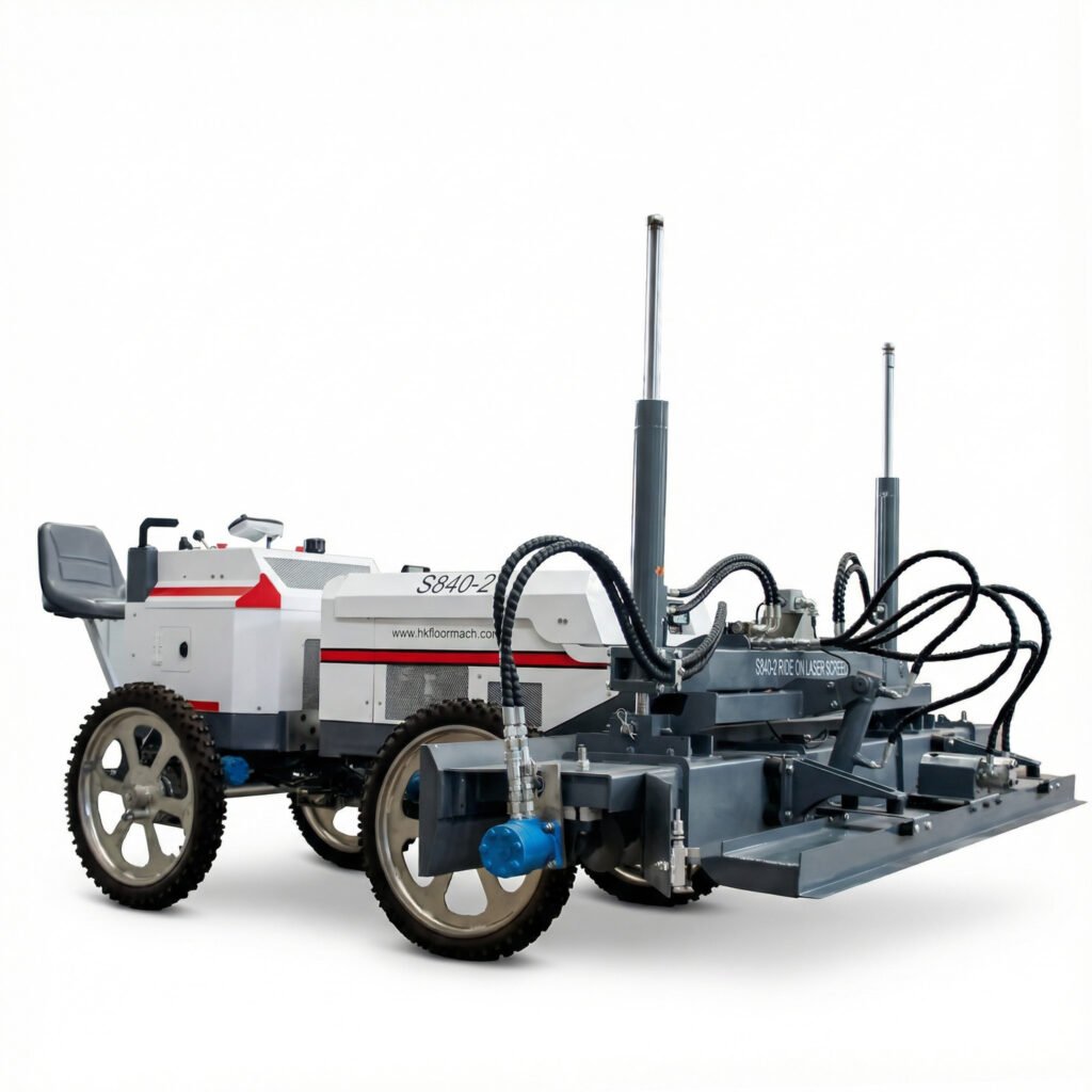 S840-2 RIDE ON CONCRETE LASER SCREED