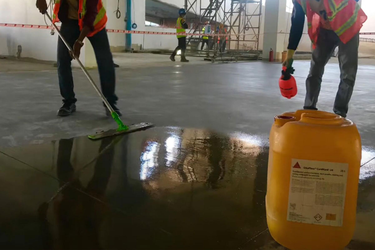 When & How To Apply Concrete Hardener (2 New Application)