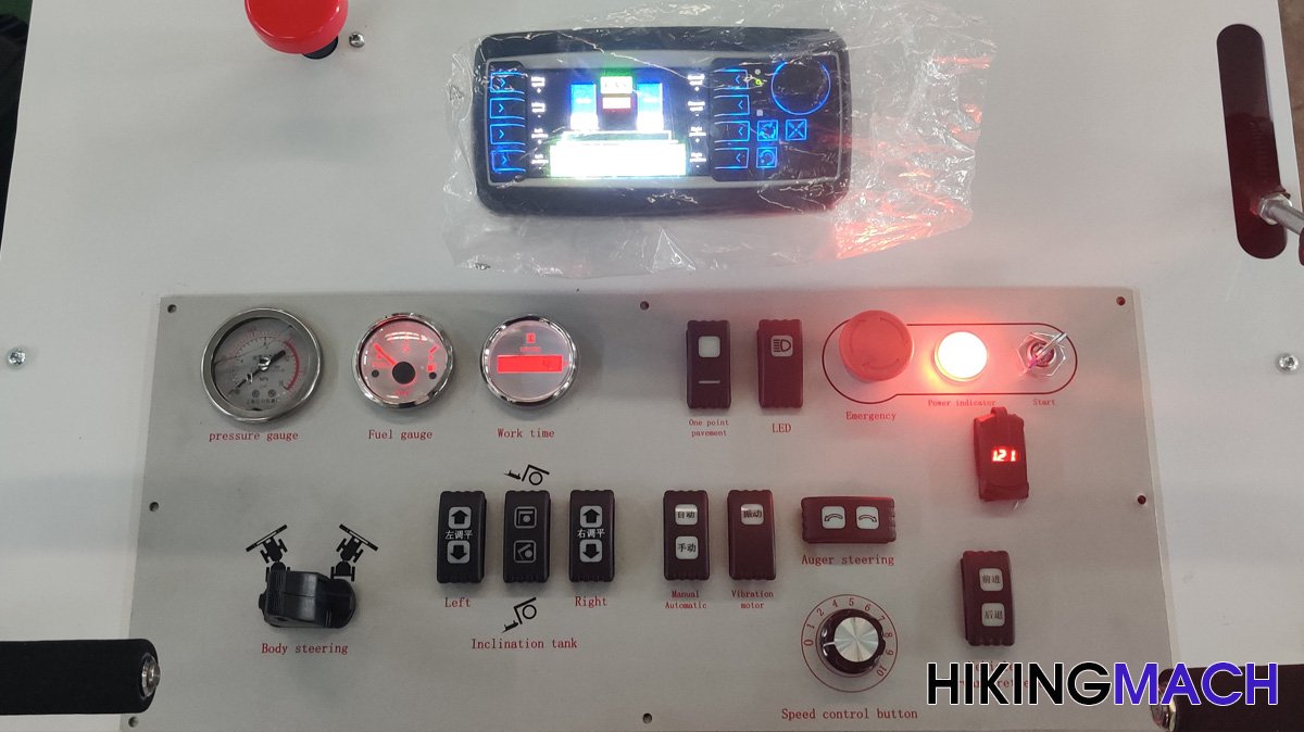 The control panel is simple and convenient, allowing you to quickly learn how to operate the machine