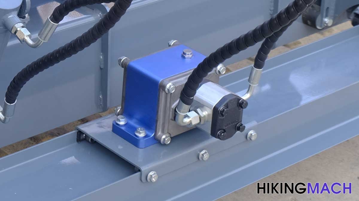 The machine has a stronger flattening effect With the high-speed hydraulic vibration.