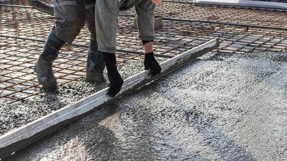 concrete screed machine