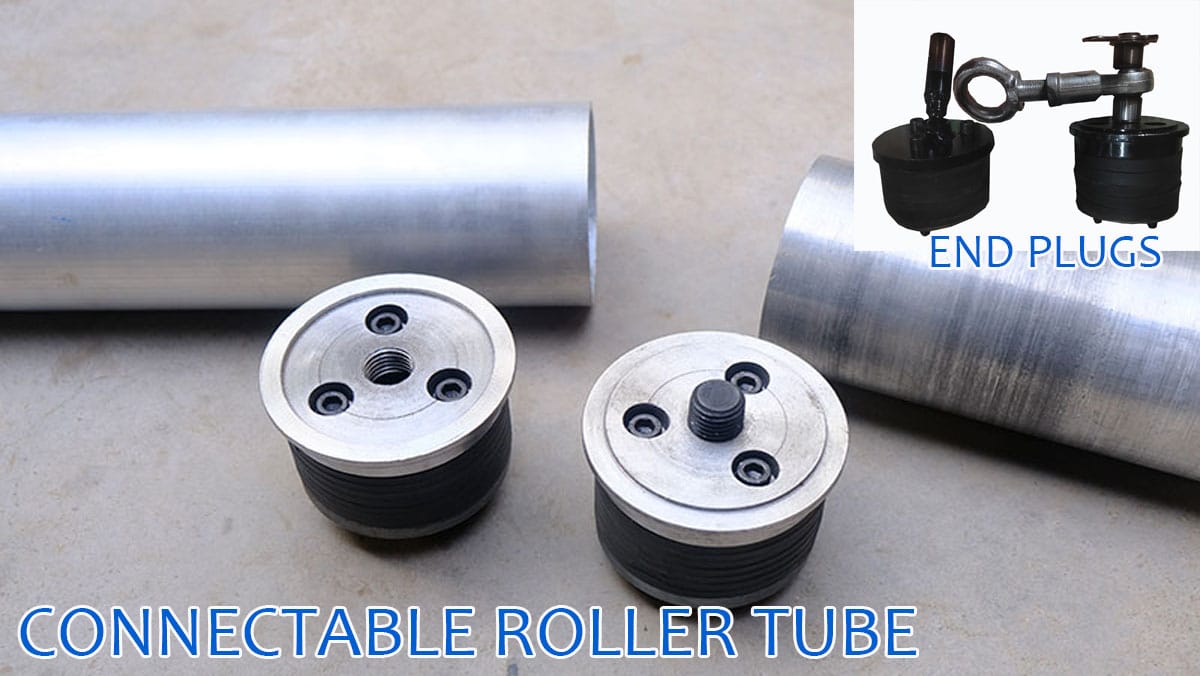 connectable roller tube