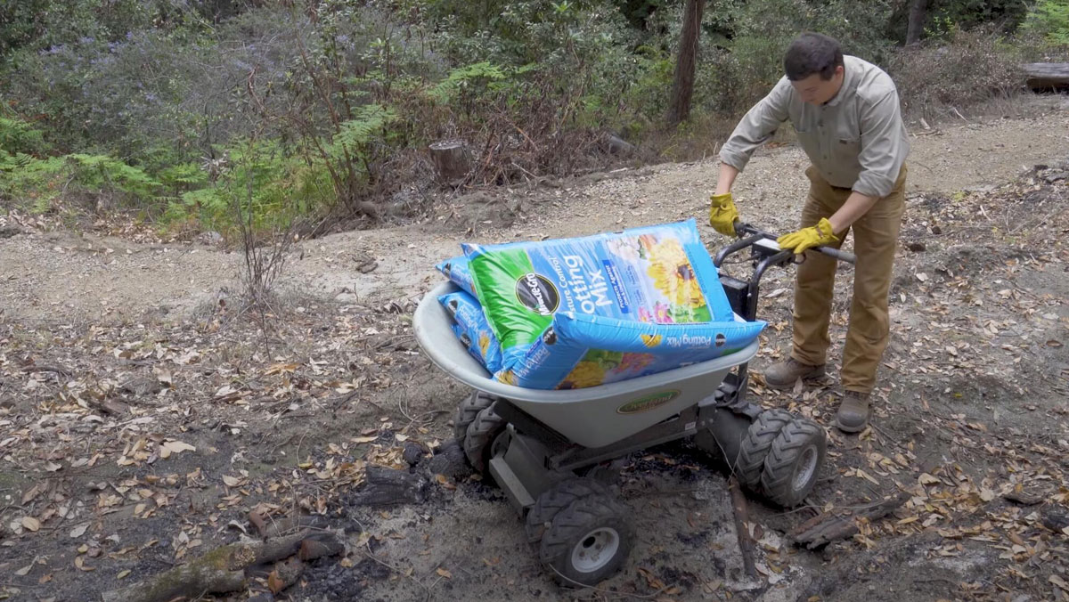 Electric power Wheelbarrow
