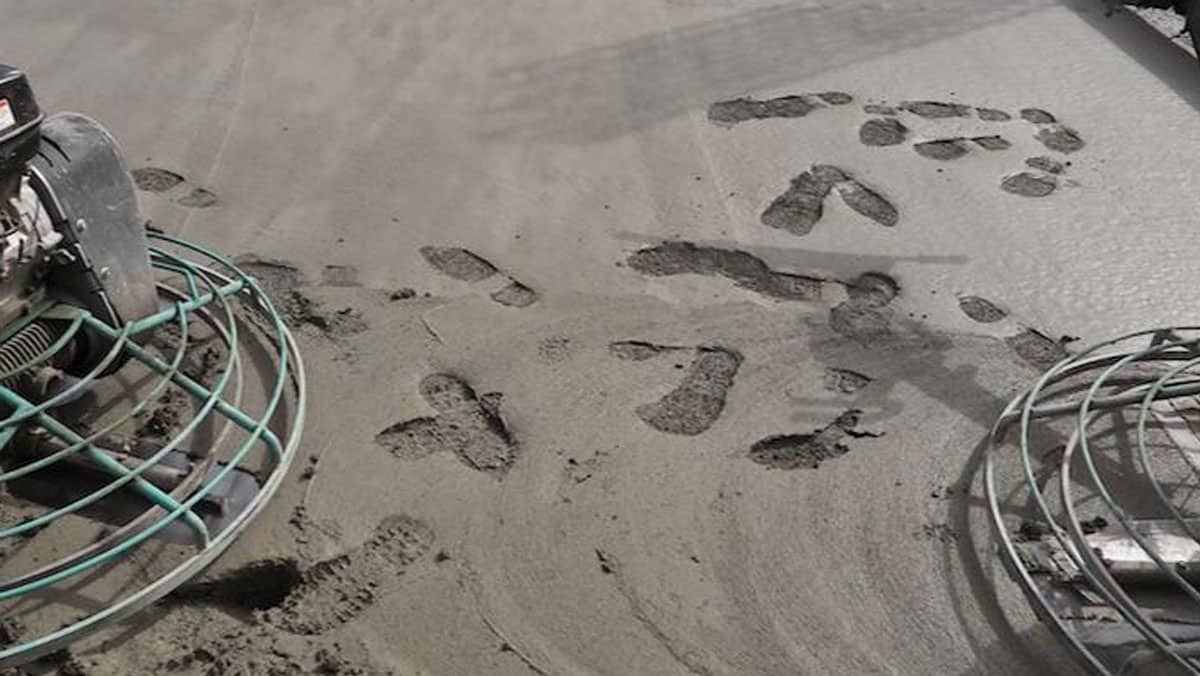 How To Use Power Trowel Start Time, Adjust Blades, Teaching Video