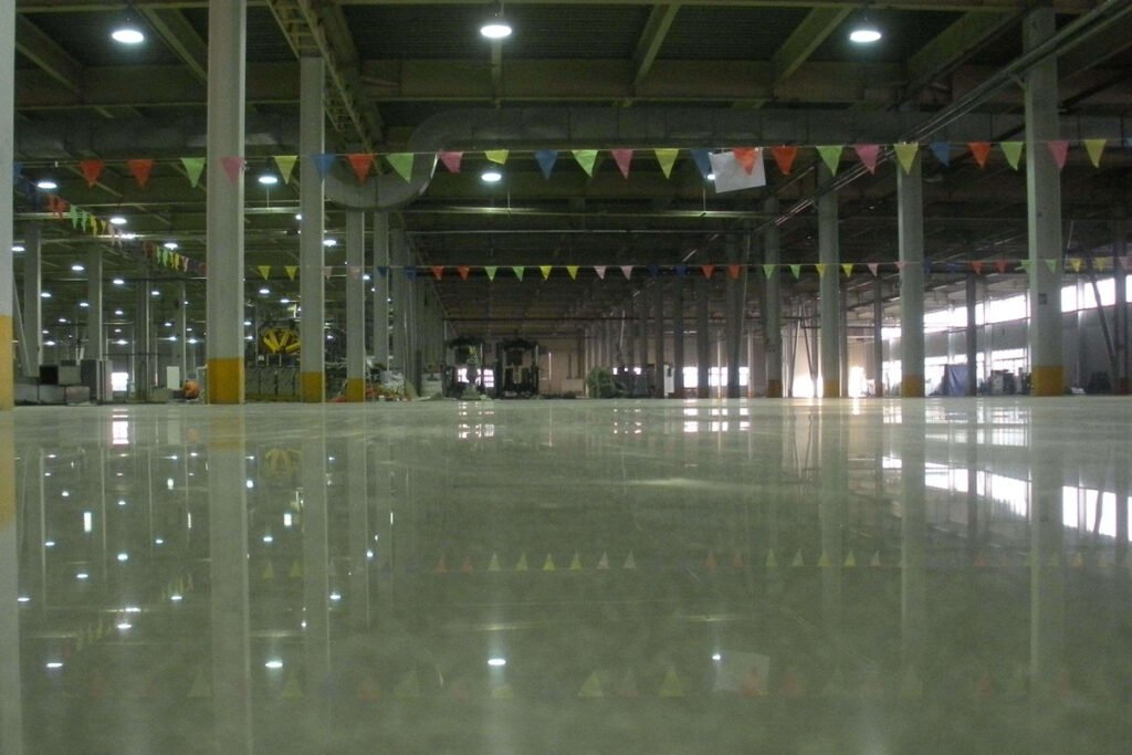 hardener concrete floor