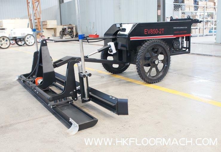 b) The fuselage is driven by two wheels with the slippery steering which enjoys small steering range and flexible movement.