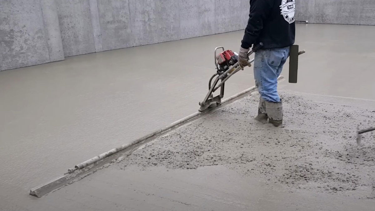 power screed concrete