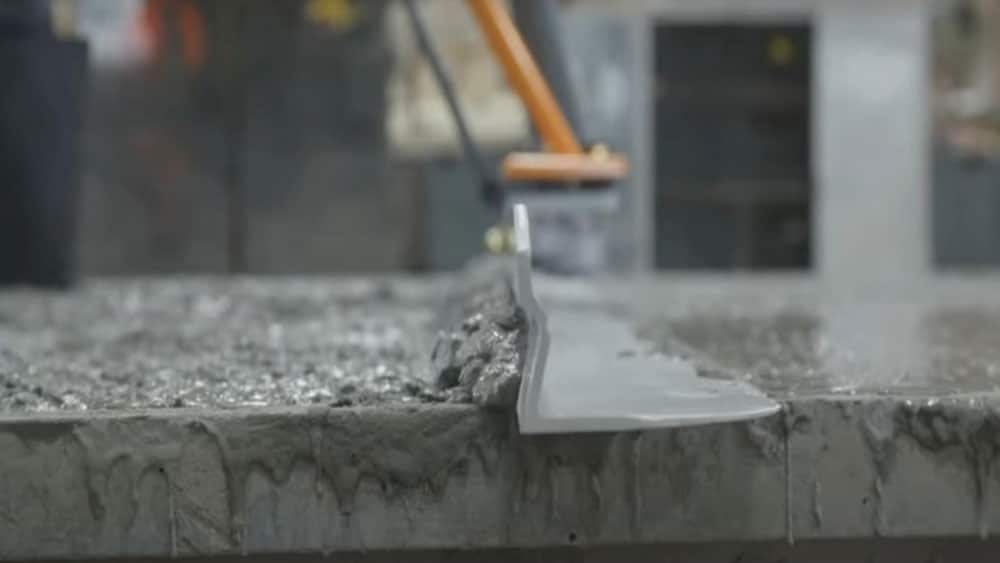 vibrating concrete screed blade