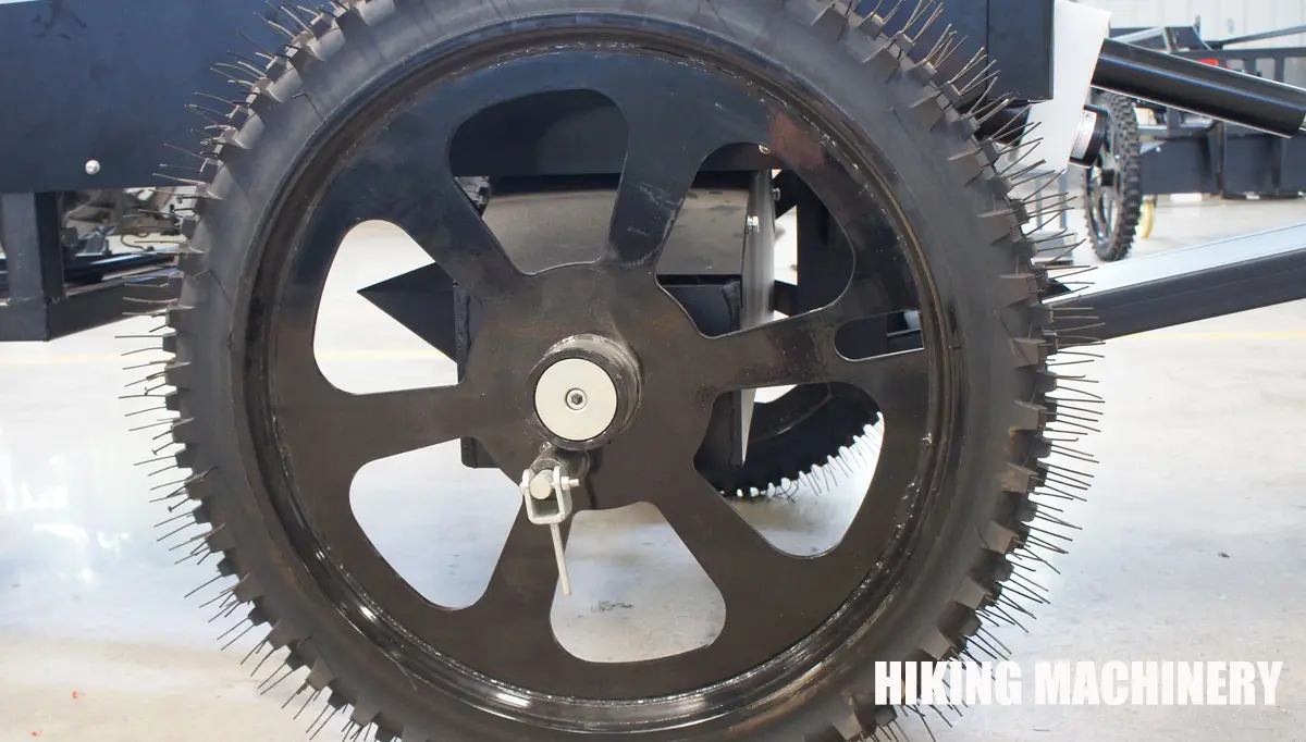 walk behind laser screed wheels